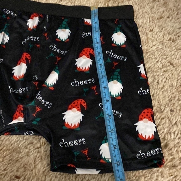 MEN’S  Gnome Holiday Cheers Boxers (Size Small) NWOT - Picture 6 of 8